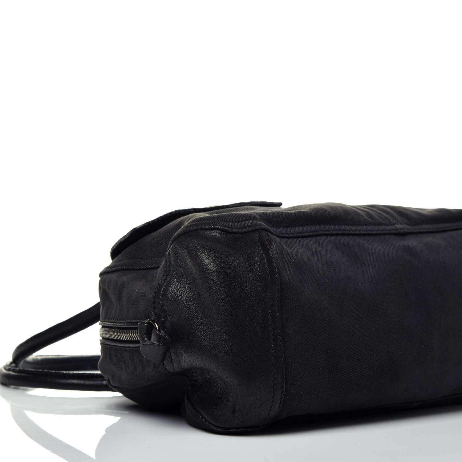 Prada Denim Bowler Black 7 of 8