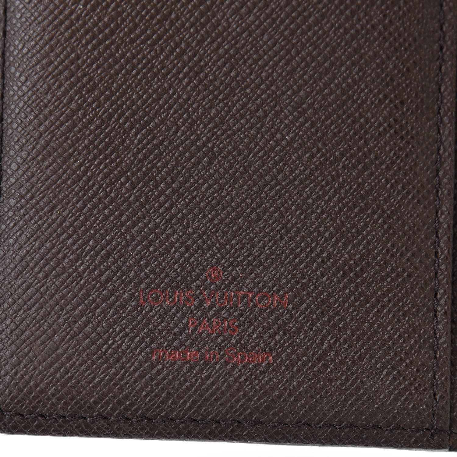 Louis Vuitton Damier Ebene Small Ring Agenda Cover 6 of 8
