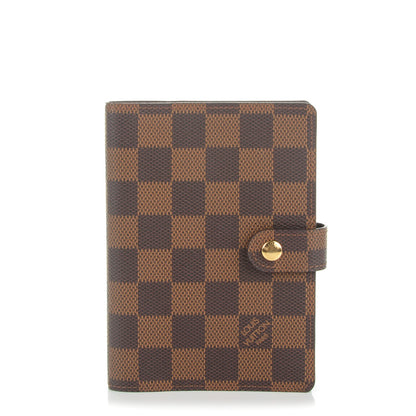 Louis Vuitton Damier Ebene Small Ring Agenda Cover 1 of 7