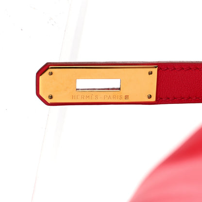 Hermes Gulliver Kelly Retourne 32 Rouge Vif 27 of 40