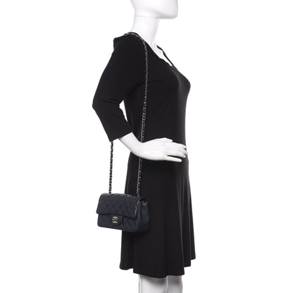 Chanel Caviar Quilted Mini Rectangular Flap Navy 2 of 11