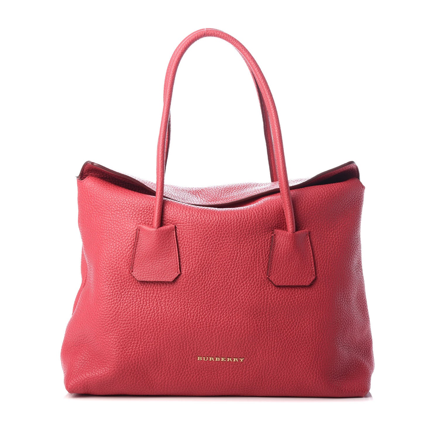 Grainy Calfskin Medium Baynard Tote Pink Azalea