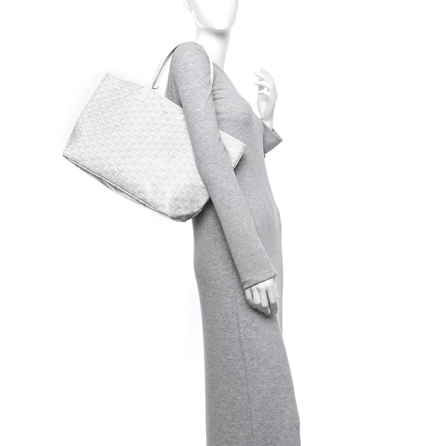 Goyardine Saint Louis PM White