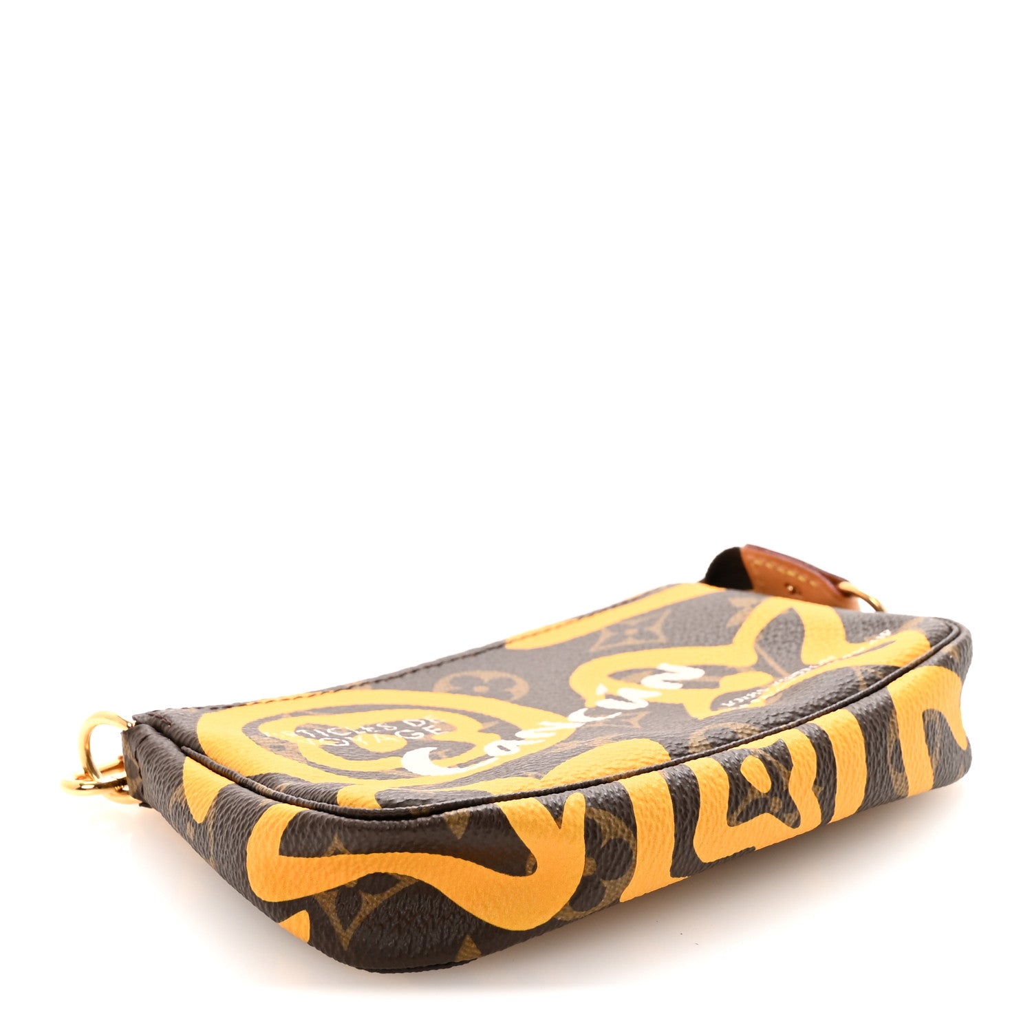 Louis Vuitton Monogram Tahitienne Cancun Mini Pochette Accessories 4 of 7