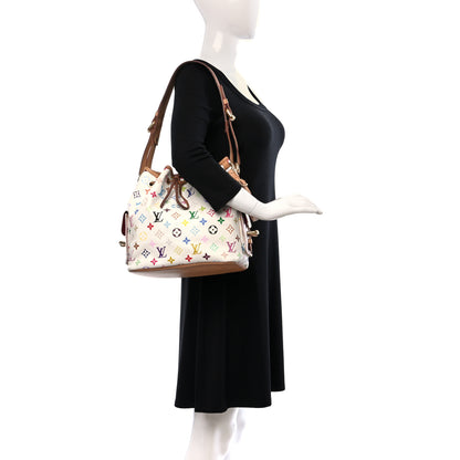 Louis Vuitton Monogram Multicolor Petit Noe White 2 of 21