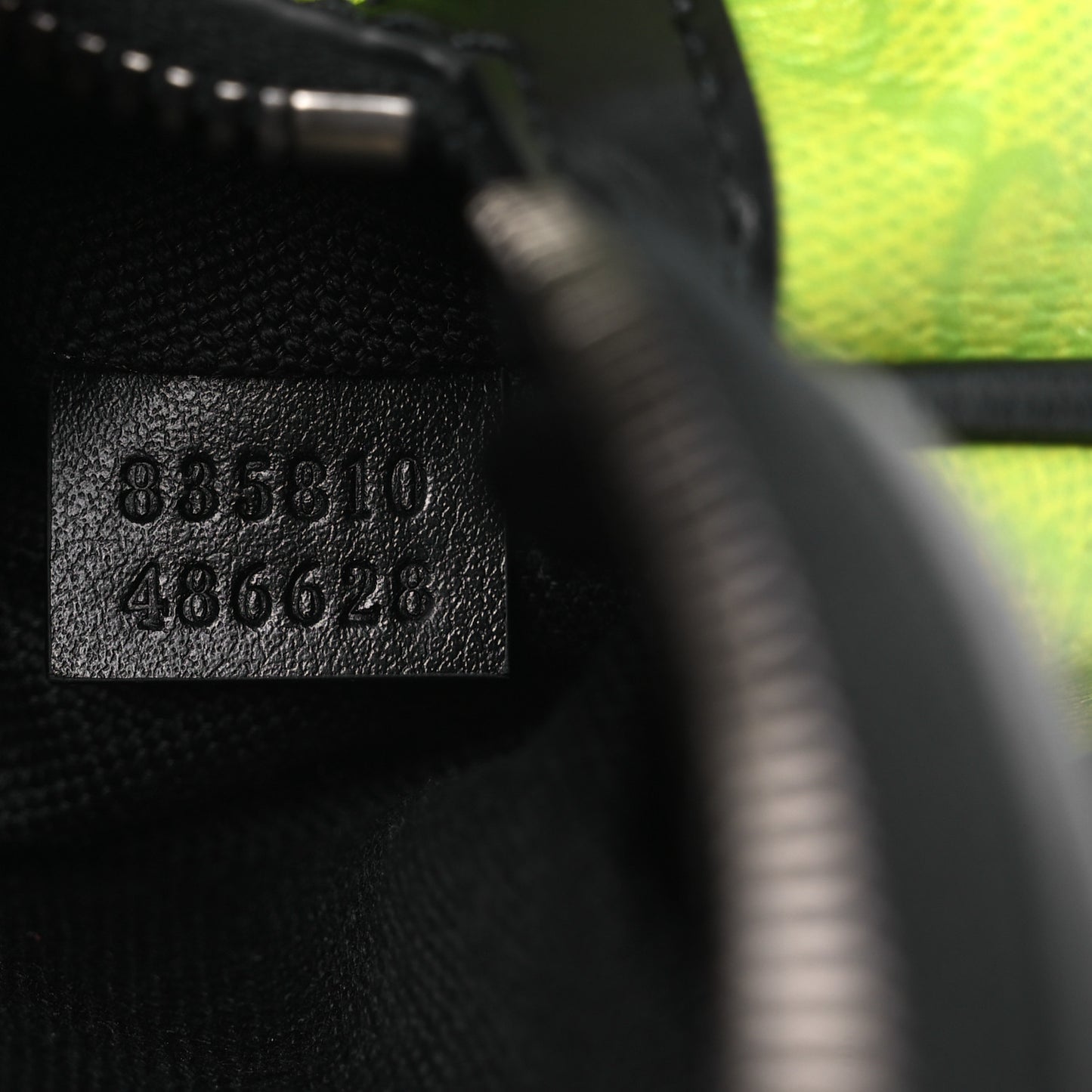 Gradient GG Chroma Large Belt Bag Green