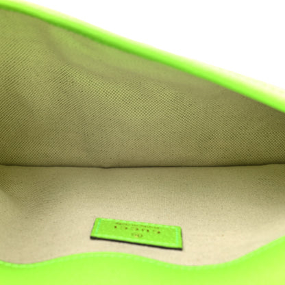 Gucci GG Supreme Monogram Web Small Ophidia Belt Bag Beige Ebony Green 5 of 11