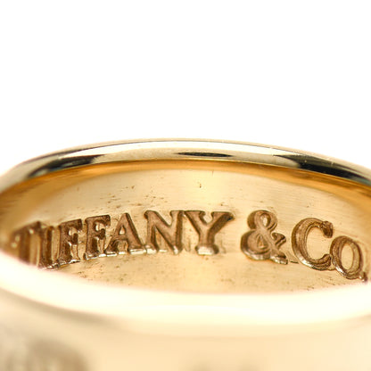 Tiffany 18K Yellow Gold 1837 Band Ring 47 4 5 of 5