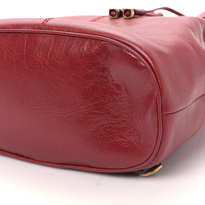 Gucci Piuma Lux Energy Medium Re(Belle) Convertible Bucket Bag Hibiscus Red 9 of 11