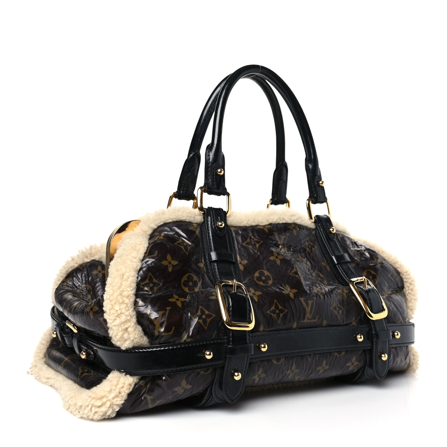 Monogram Shearling Storm Bag