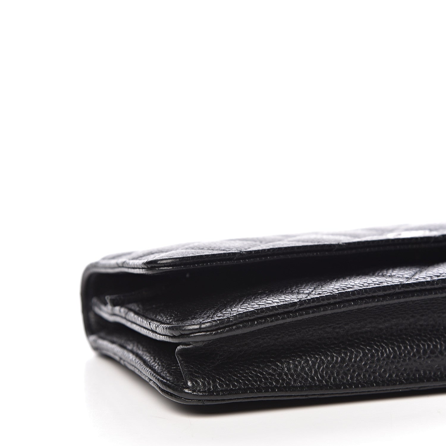 Chanel Caviar Quilted Wallet On Chain WOC Black 9 of 12