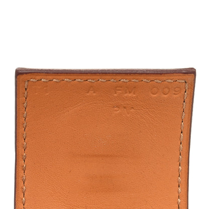 Hermes Barenia Collier de Chien CDC Rocabar Bracelet T1 Fauve 5 of 5