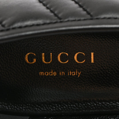 Gucci Nappa Matelasse Double G Marmont Loafers 35.5 Black 7 of 9