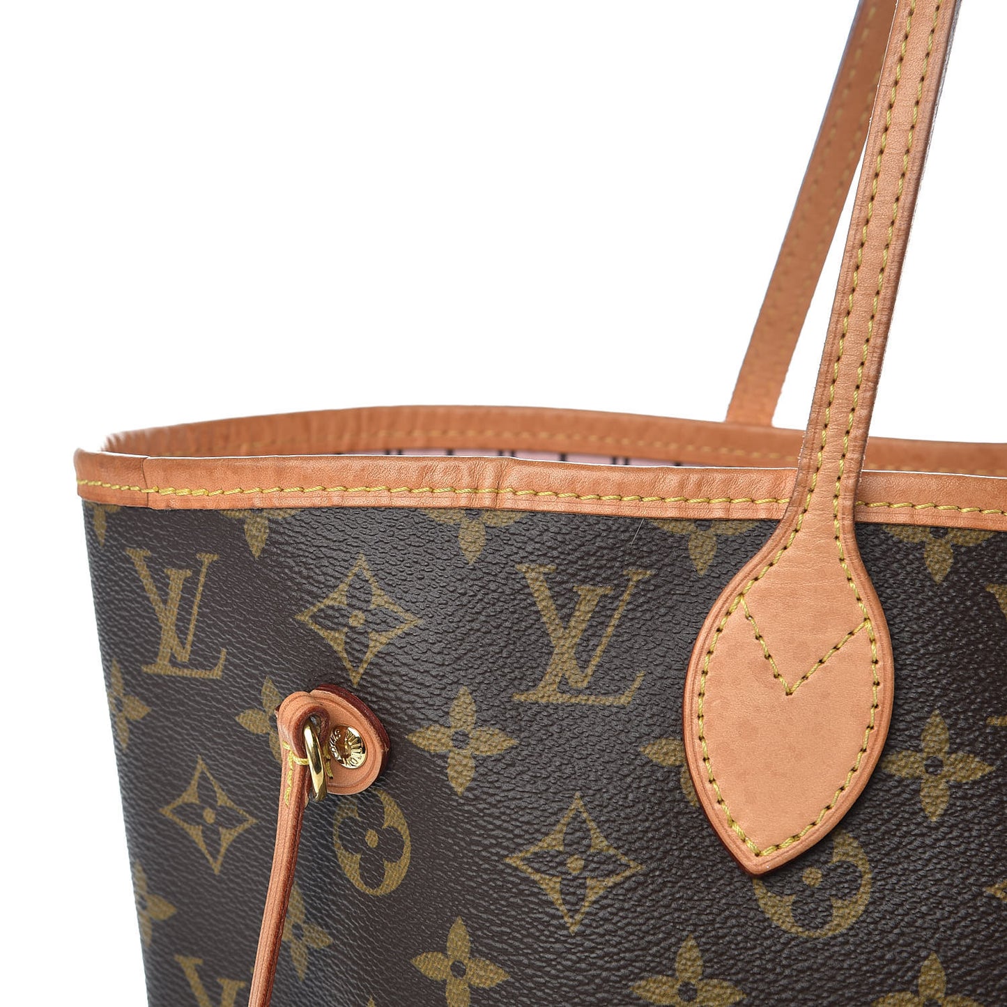 Monogram Neo Neverfull MM Rose Ballerine