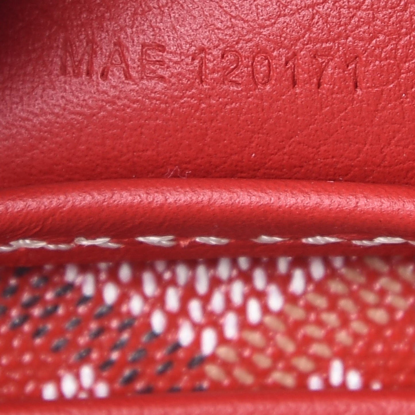 Goyardine Artois PM Red