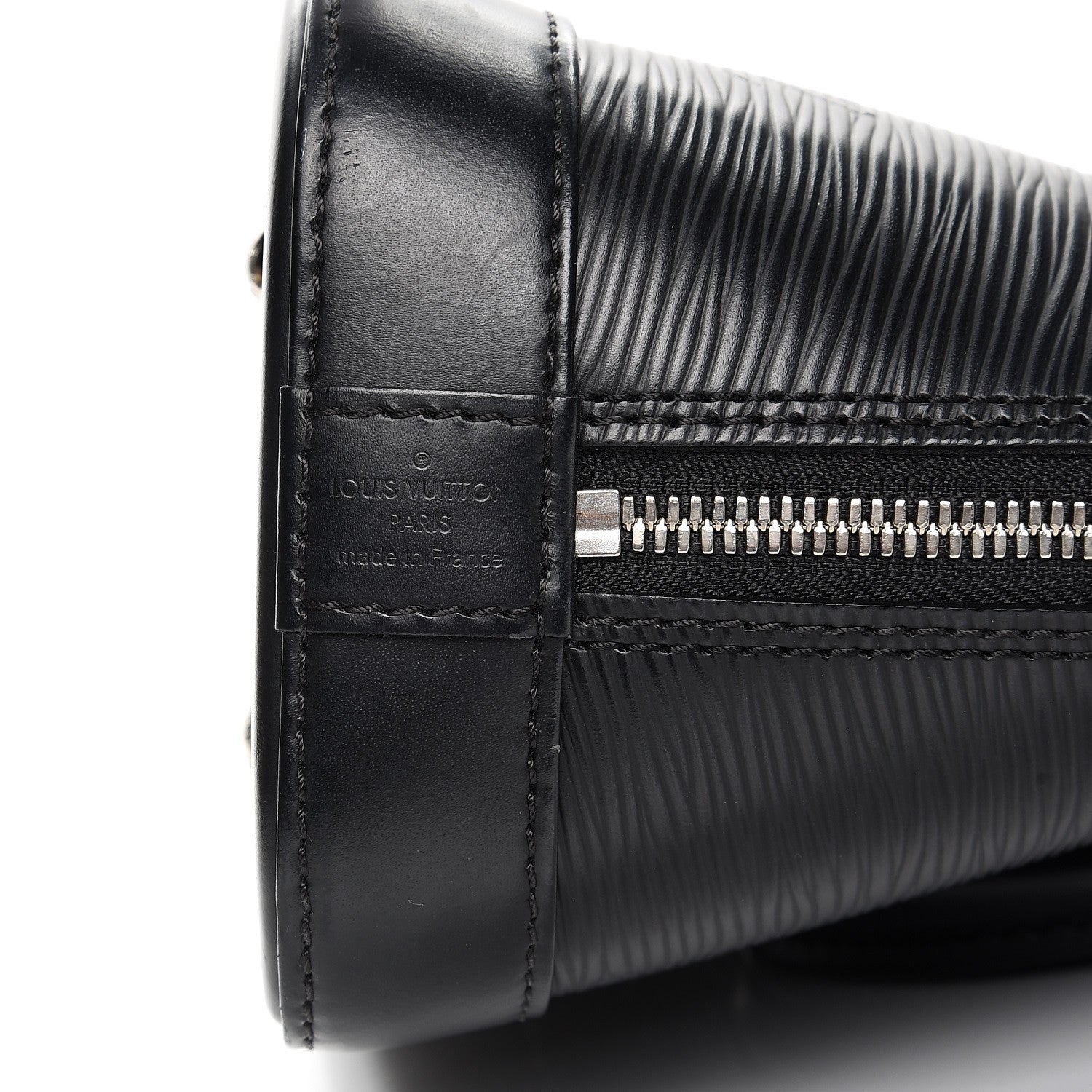 Louis Vuitton Epi Alma BB Black 7 of 12