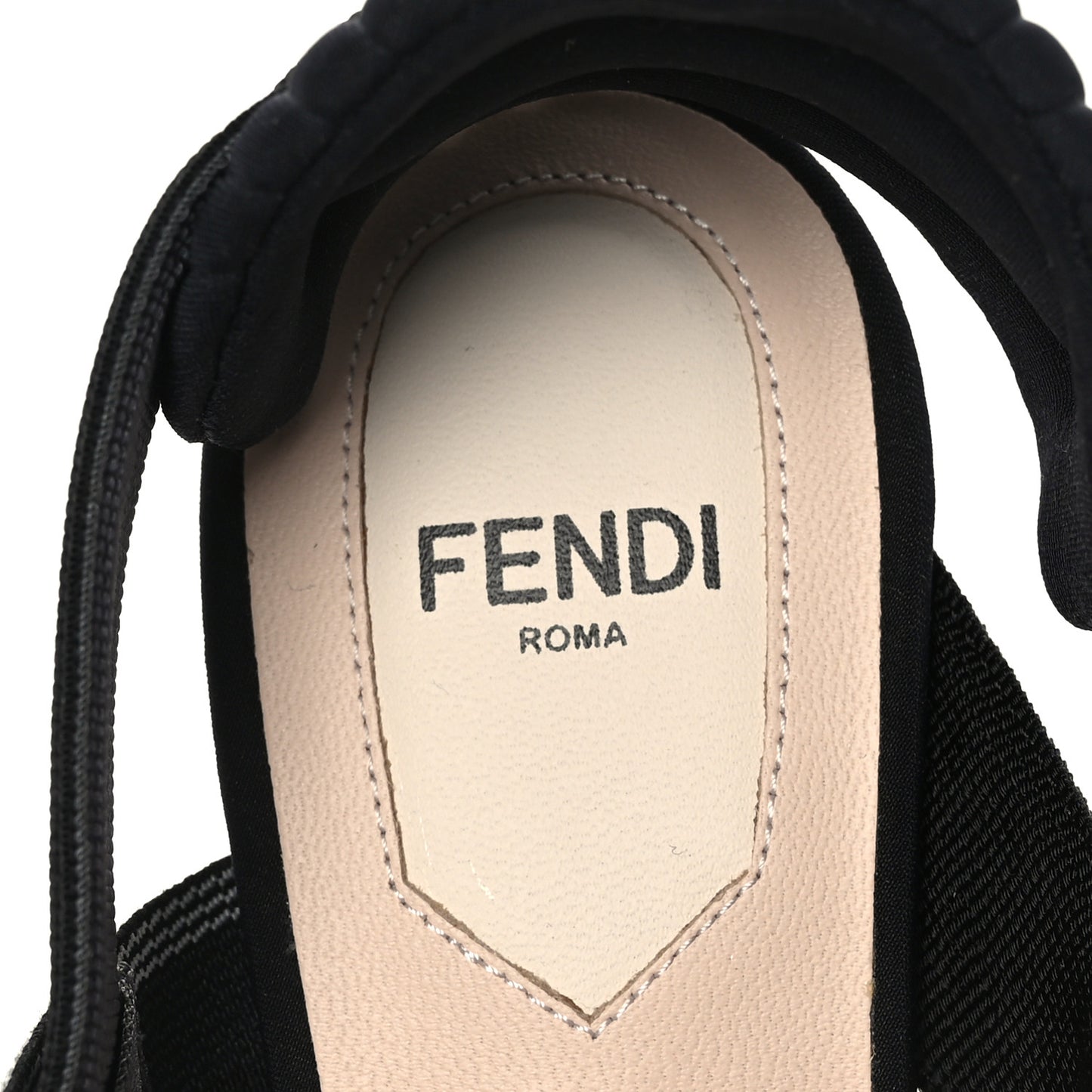 Technical Mesh Colibri 55mm Slingback Pumps 36 Black Asfalto
