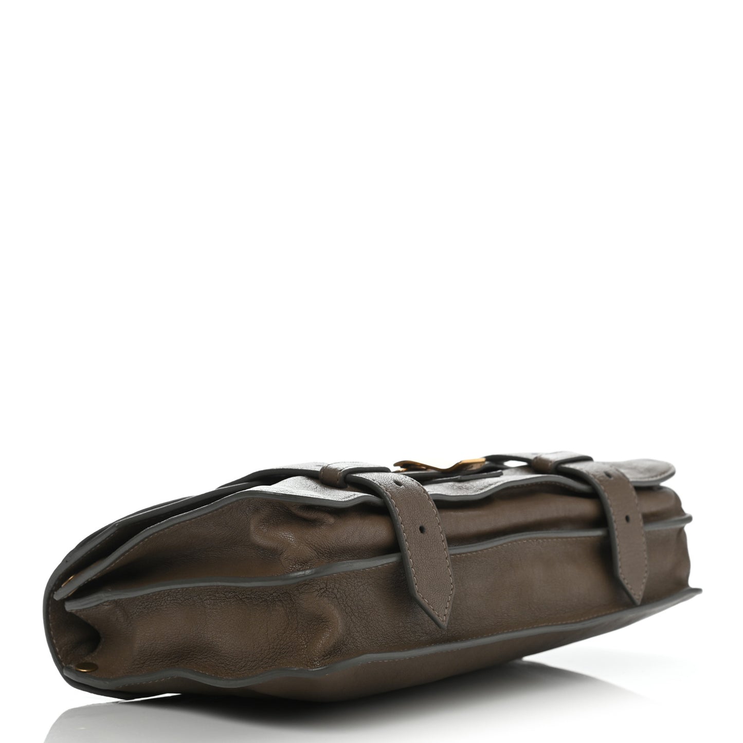Lambskin PS1 Pochette Clutch Smoke