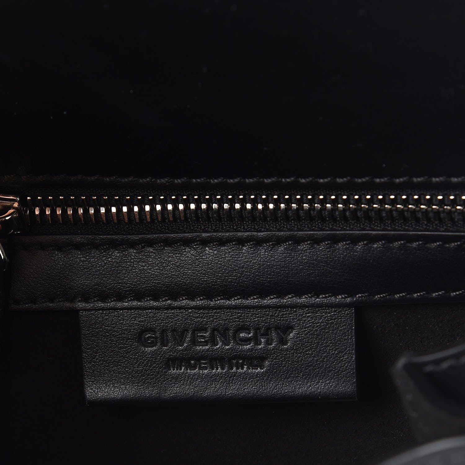 Givenchy Calfskin Mini Pandora Box Logo Strap Crossbody Bag Black 6 of 7