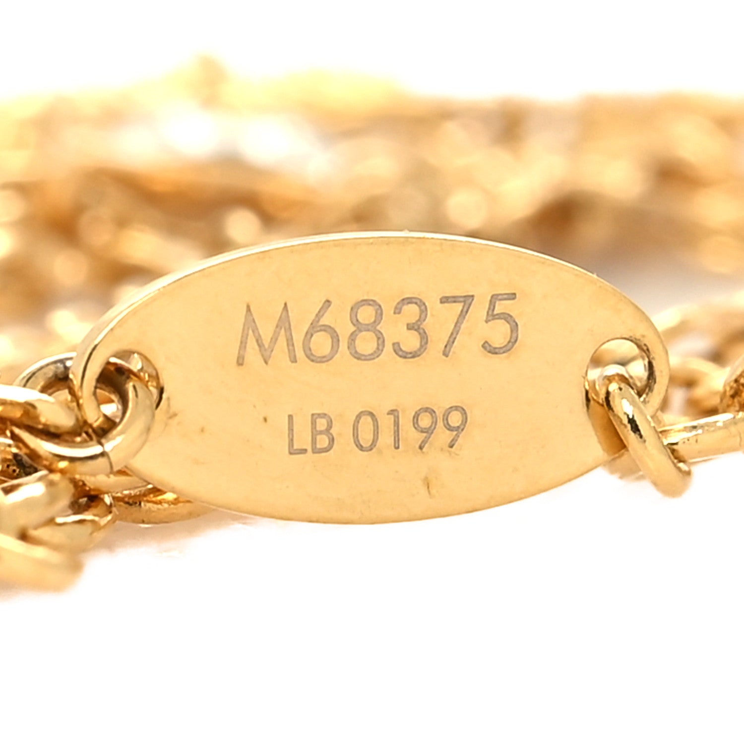 Louis Vuitton Blooming Strass Bracelet Gold 6 of 6