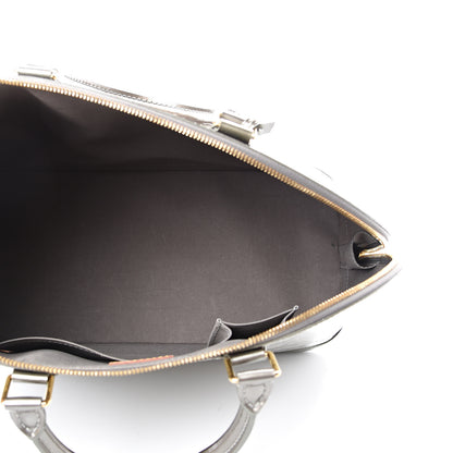 Louis Vuitton Vernis Alma GM Gris Art Deco 4 of 12