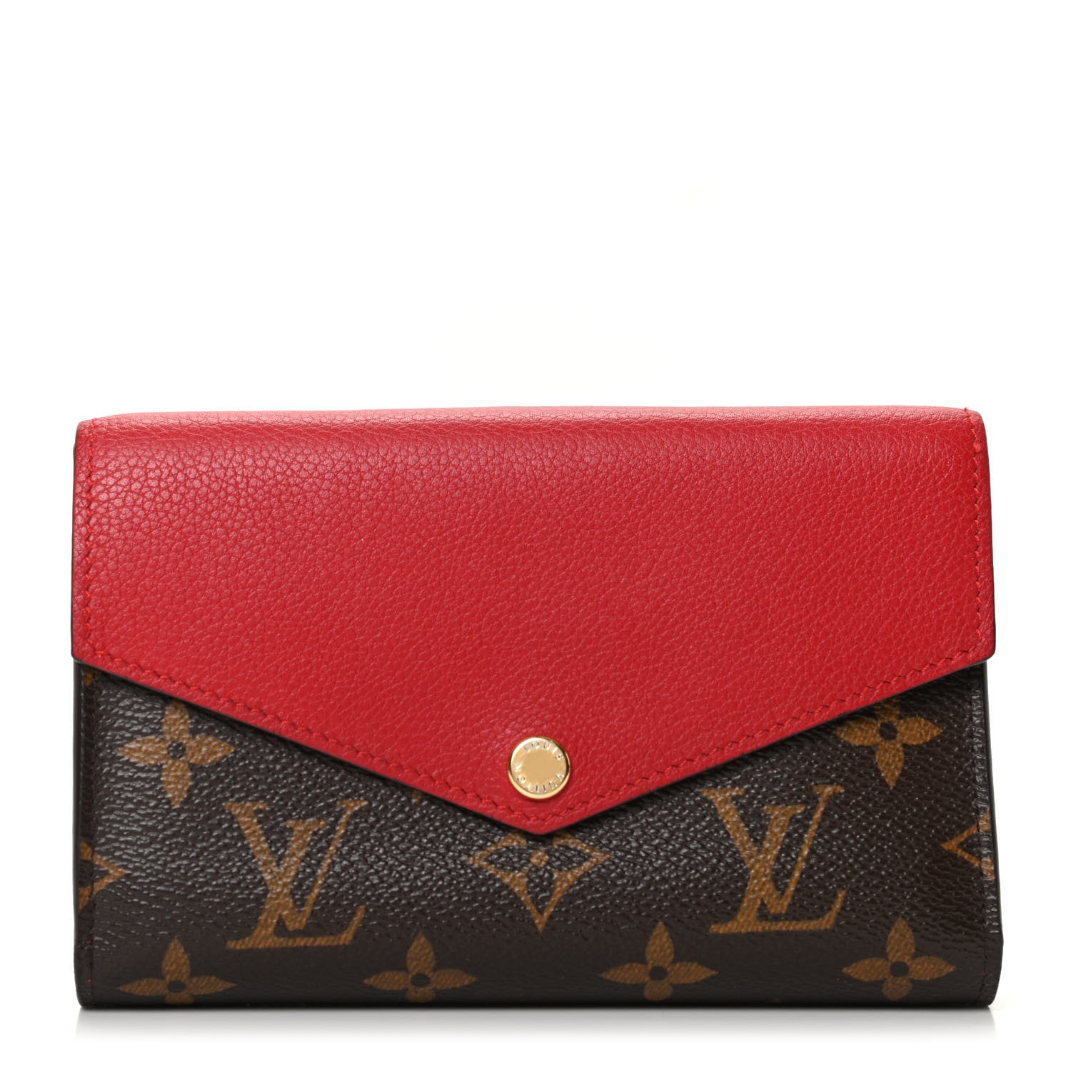 Louis Vuitton Monogram Pallas Compact Wallet Cherry 1 of 8