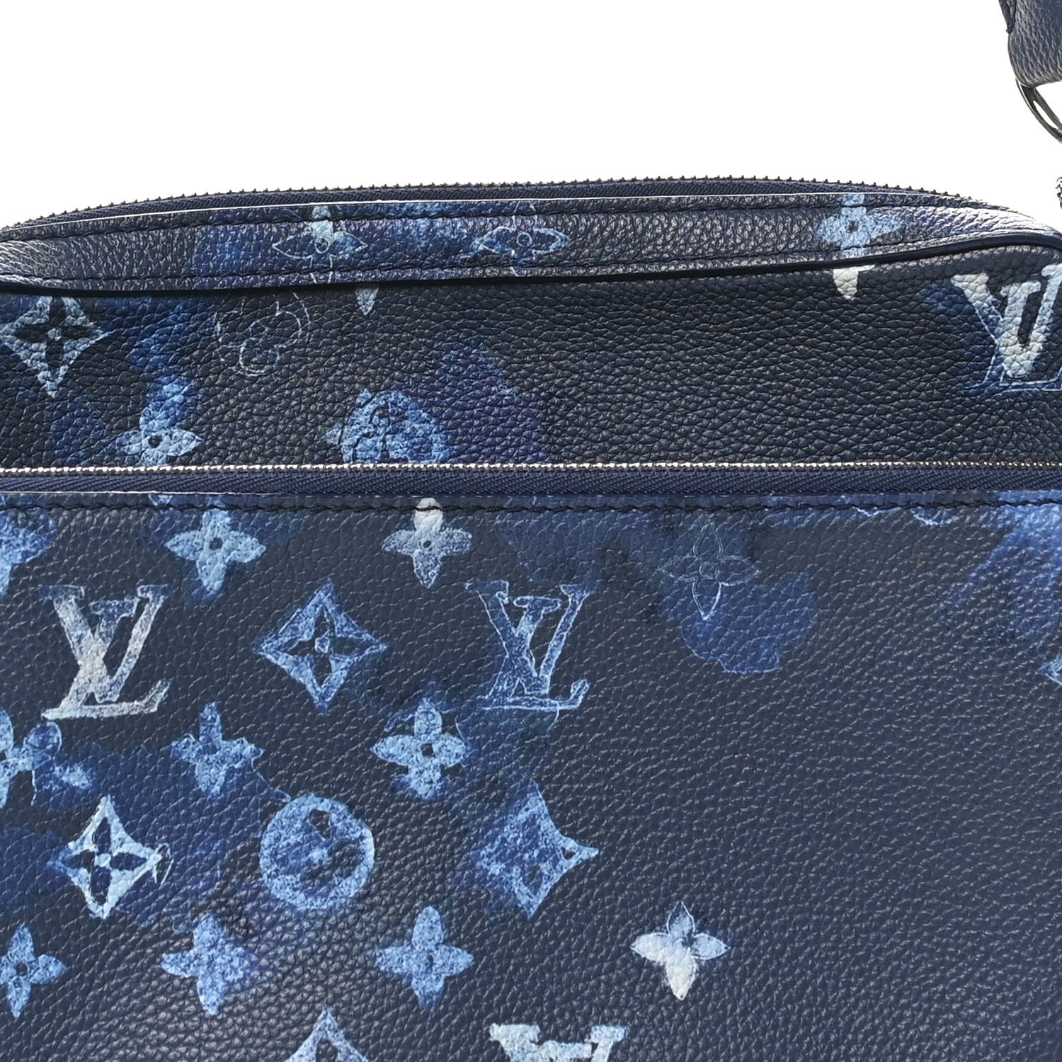 Louis Vuitton Monogram Ink Watercolor Trio Messenger Bag Blue 7 of 9