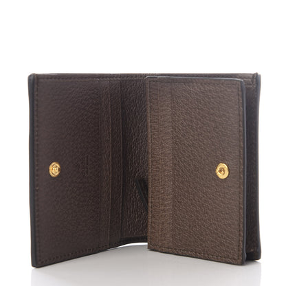 Gucci GG Supreme Monogram Web Ophidia Card Case Beige New Acero 4 of 9