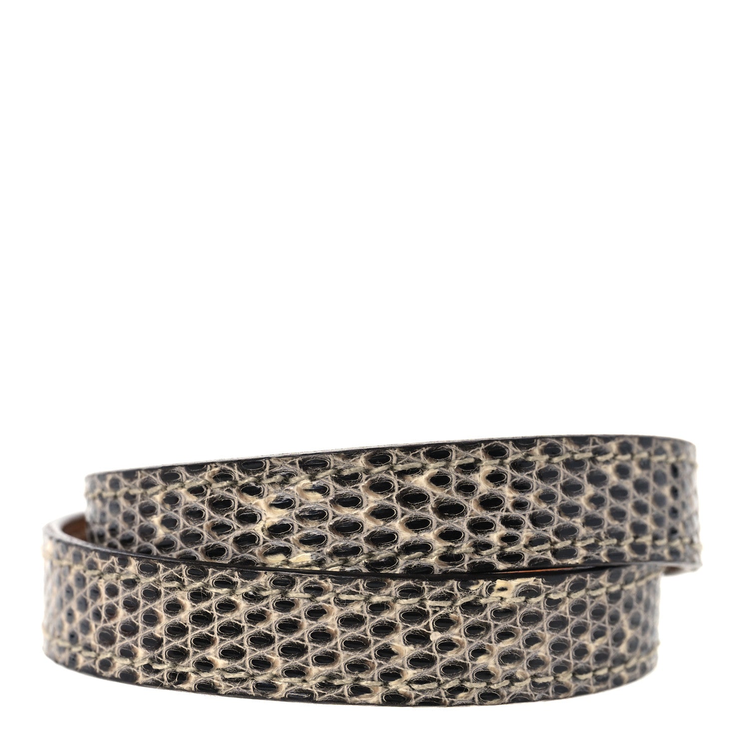 Hermes Lizard Kelly Double Tour Bracelet T3 Ombre 3 of 6