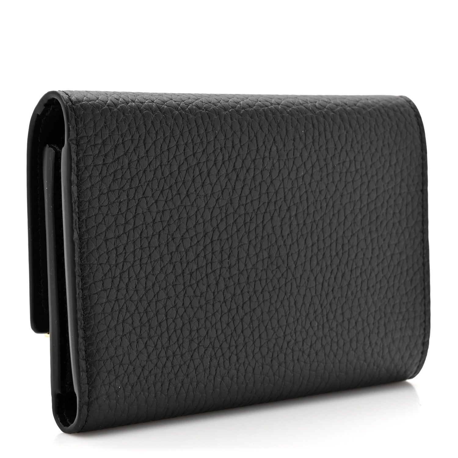 Louis Vuitton Taurillon Embellished Flower Crown Capucines Compact Wallet 3 of 8