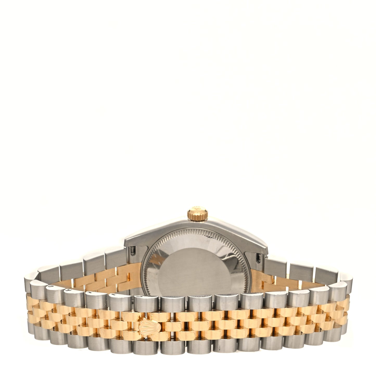 Stainless Steel 18K Yellow Gold 31mm Oyster Perpetual Datejust Watch Champagne 178273