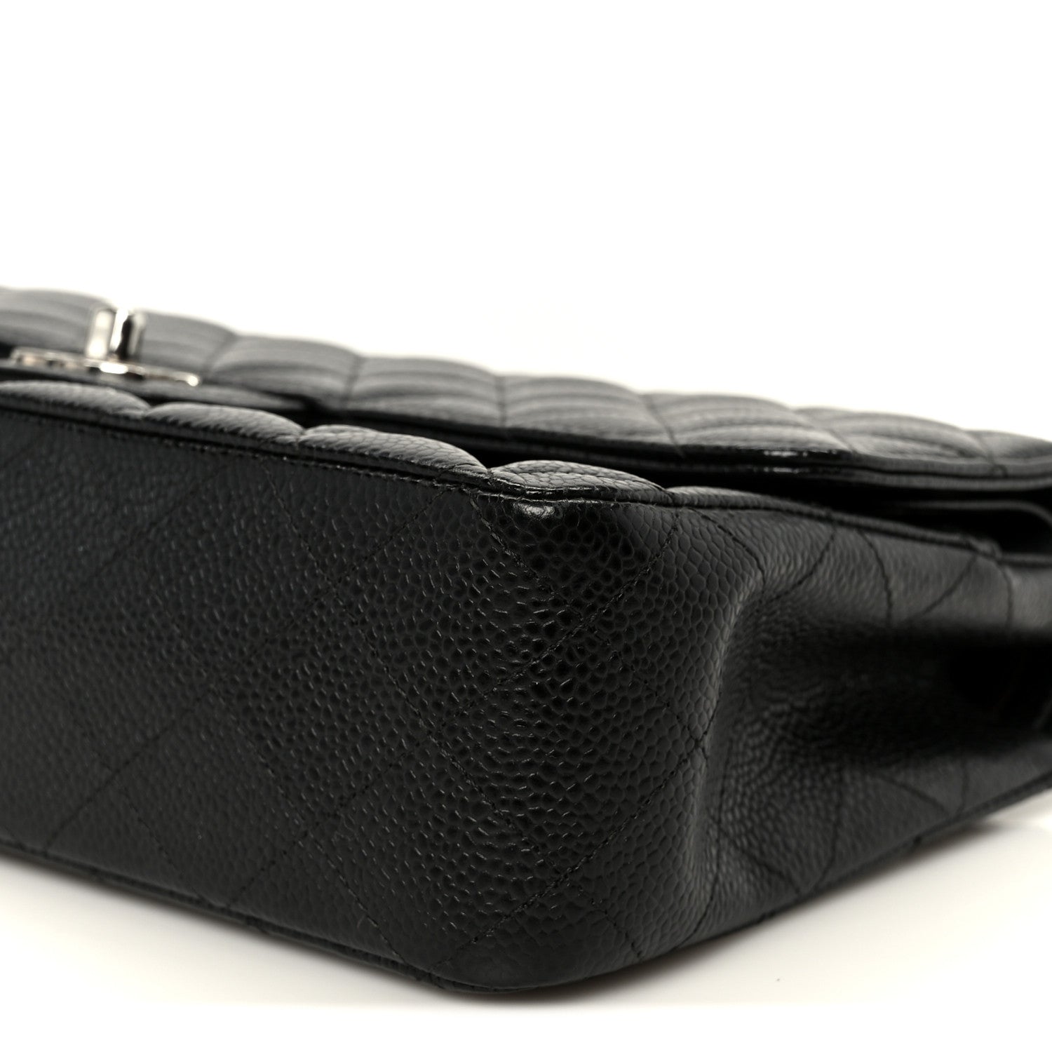 Chanel Caviar Quilted Medium Double Flap Black 10 of 10