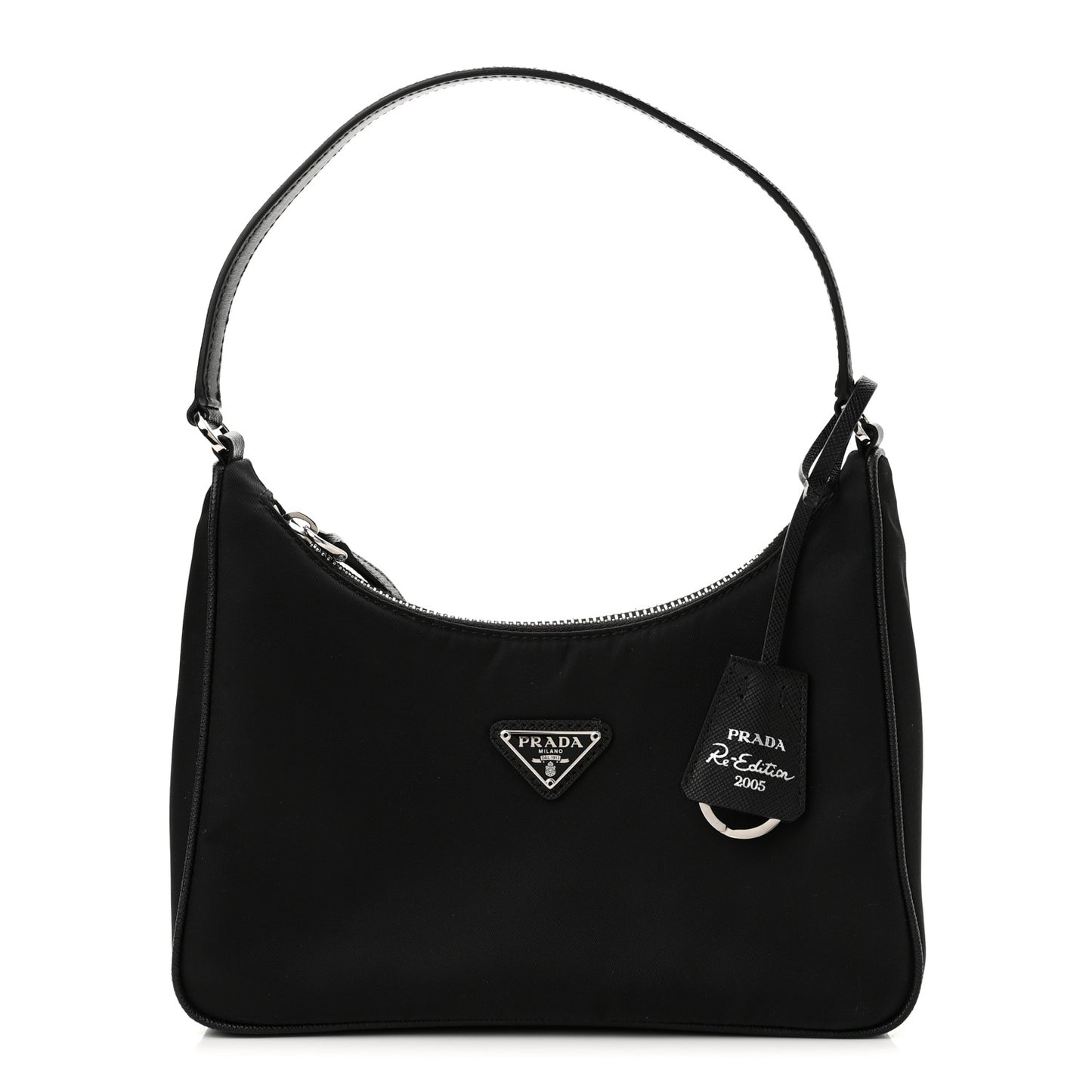 Tessuto Nylon Mini Re-Edition 2000 Bag Black