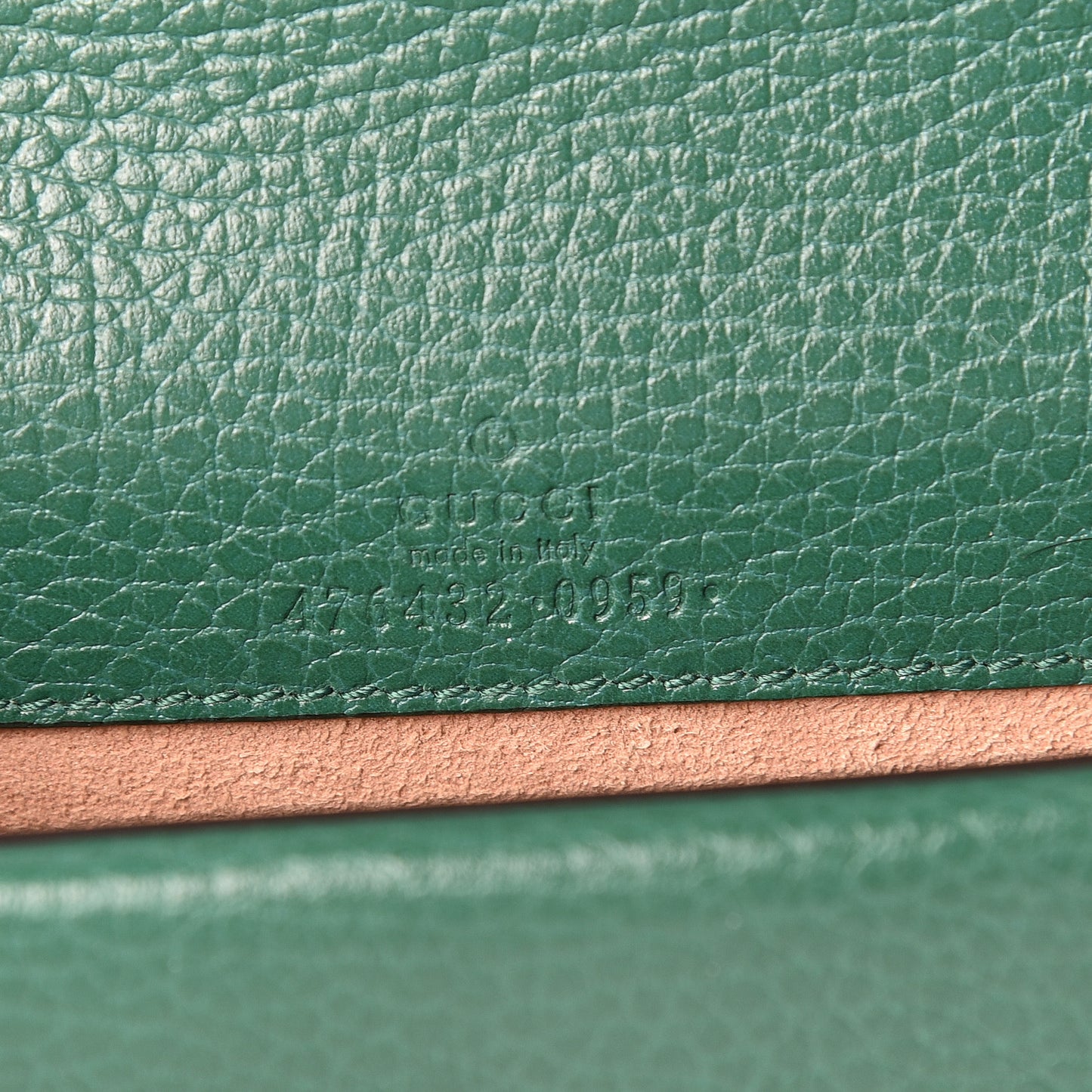 Calfskin Super Mini Dionysus Shoulder Bag Emerald