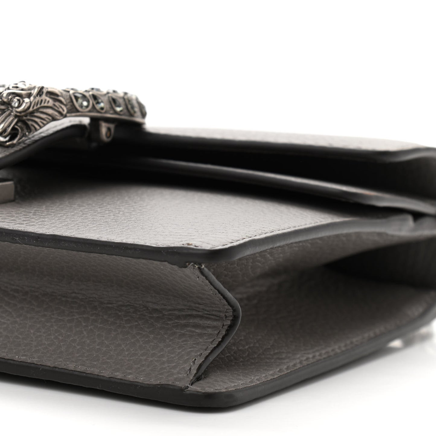 Calfskin Mini Dionysus Shoulder Bag Dusty Grey