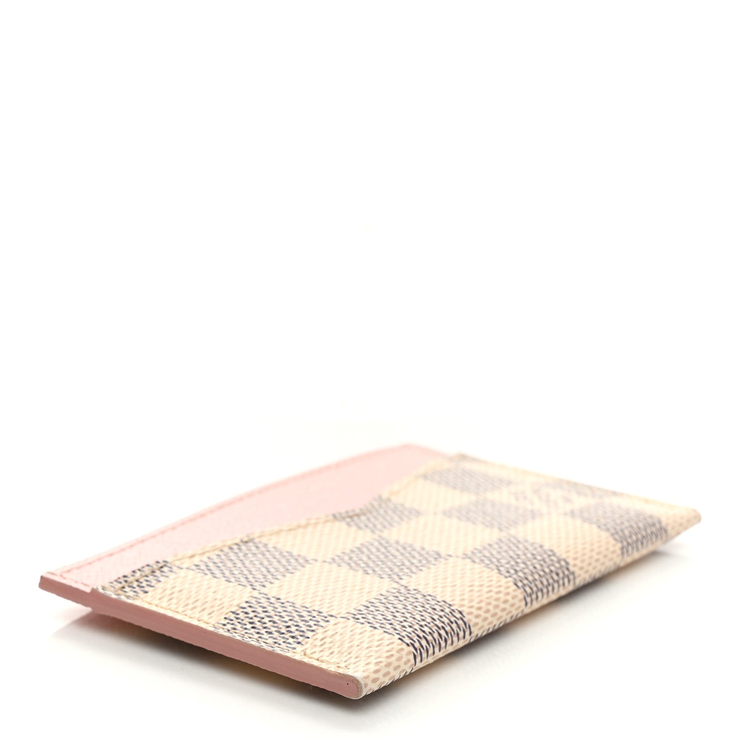 Louis Vuitton Damier Azur Daily Card Holder Rose Ballerine 4 of 8
