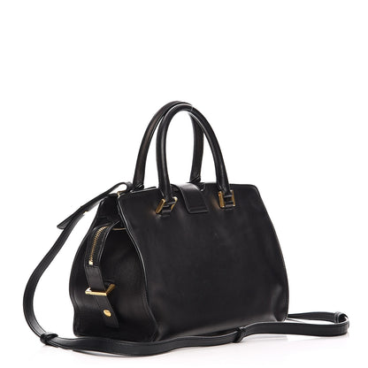 Saint Laurent Calfskin Monogram Baby Downtown Cabas Black 4 of 17