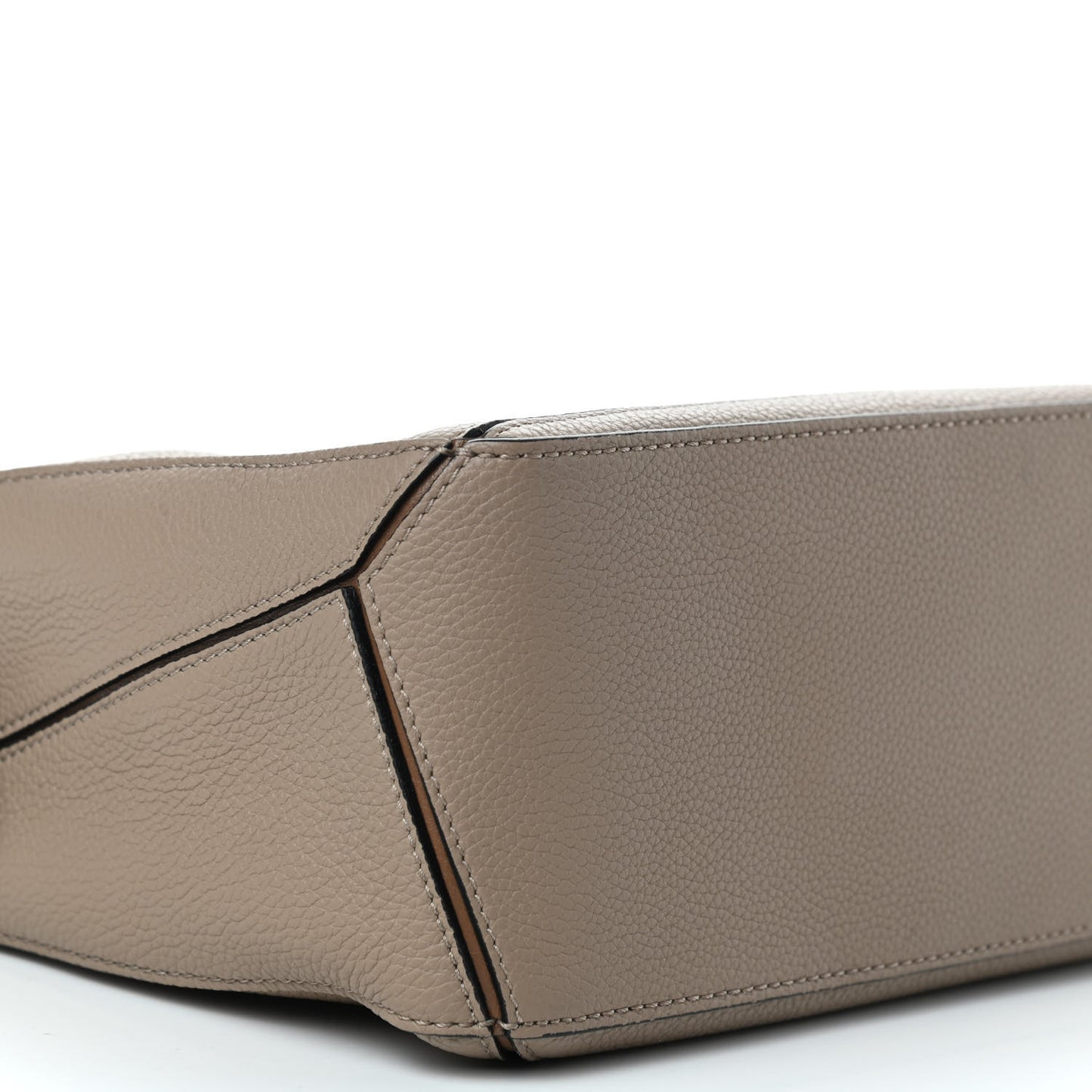 Grained Calfskin Small Puzzle Bag Sand Mink
