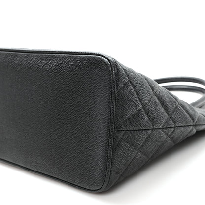 Chanel Caviar Quilted Medallion Tote Black 10 of 10