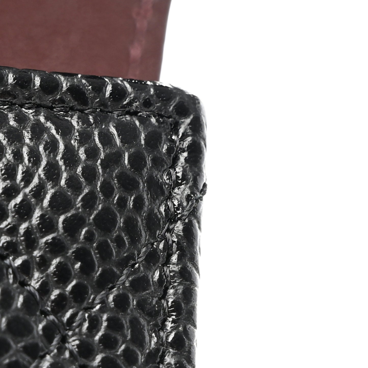 Caviar Quilted Compact Flap Wallet Black