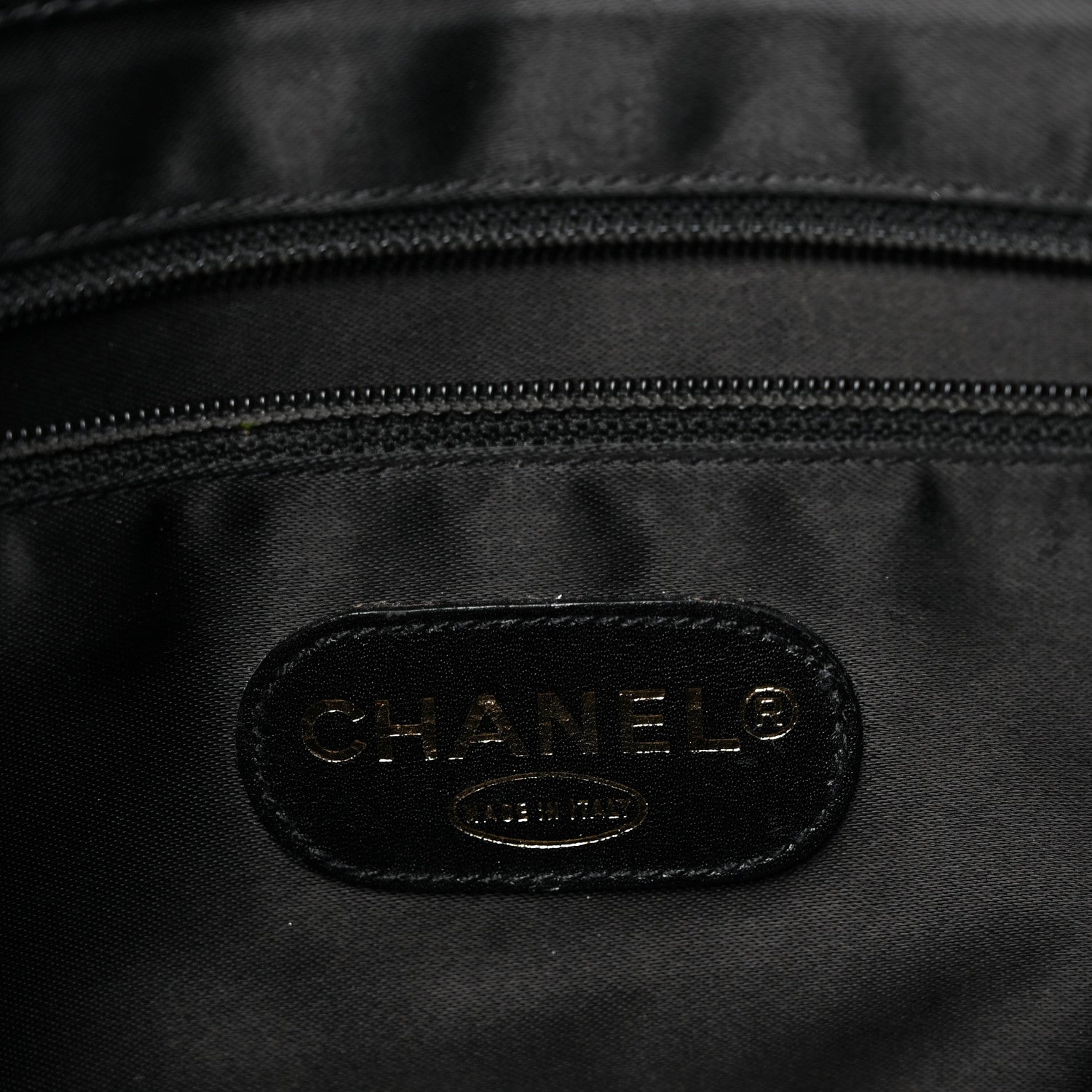 Chanel Caviar Large CC Shoulder Bag Black 6 of 10