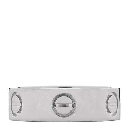 Cartier Platinum 5.5mm LOVE Ring 49 5 1 of 4