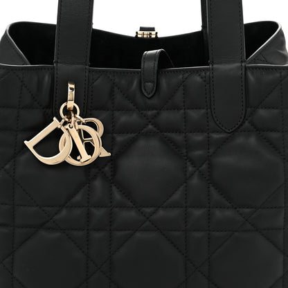 Christian Dior Calfskin Macrocannage Medium Toujours Black 9 of 11
