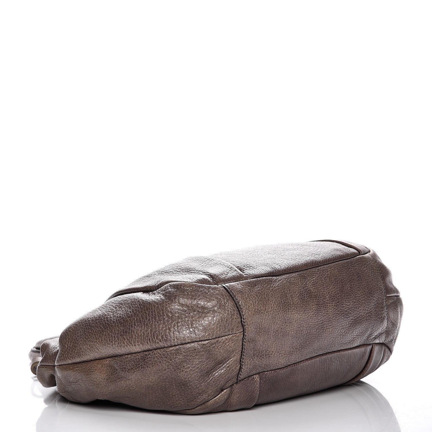 Prada Cervo Deerskin Tote Fumo 4 of 16