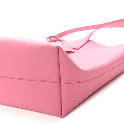 Saint Laurent Calfskin Large Shopping Tote Pale Rose 10 of 13