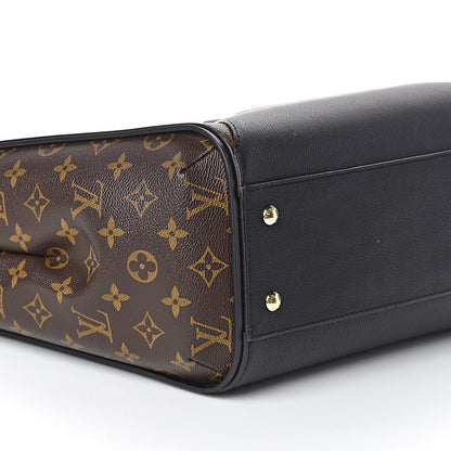 Louis Vuitton Calfskin Monogram Kimono Tote Black 7 of 9