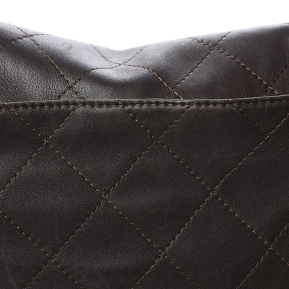 Chanel Lambskin Stitched Messenger Bag Brown 12 of 16