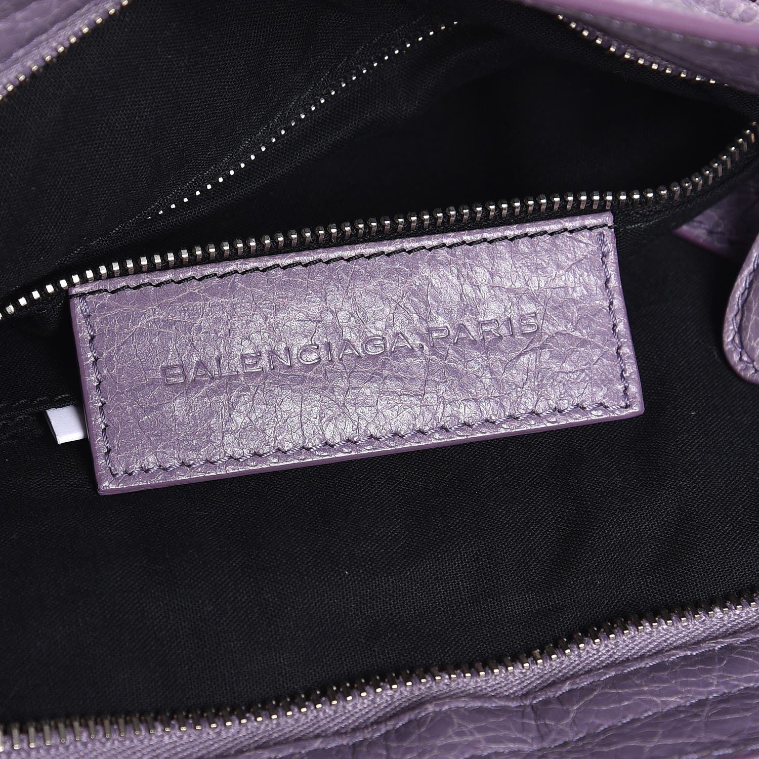 Balenciaga Agneau Giant 12 Silver Hardware Town Glycine 7 of 8