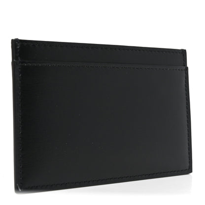Celine Smooth Lambskin Triomphe Card Holder Black 3 of 7