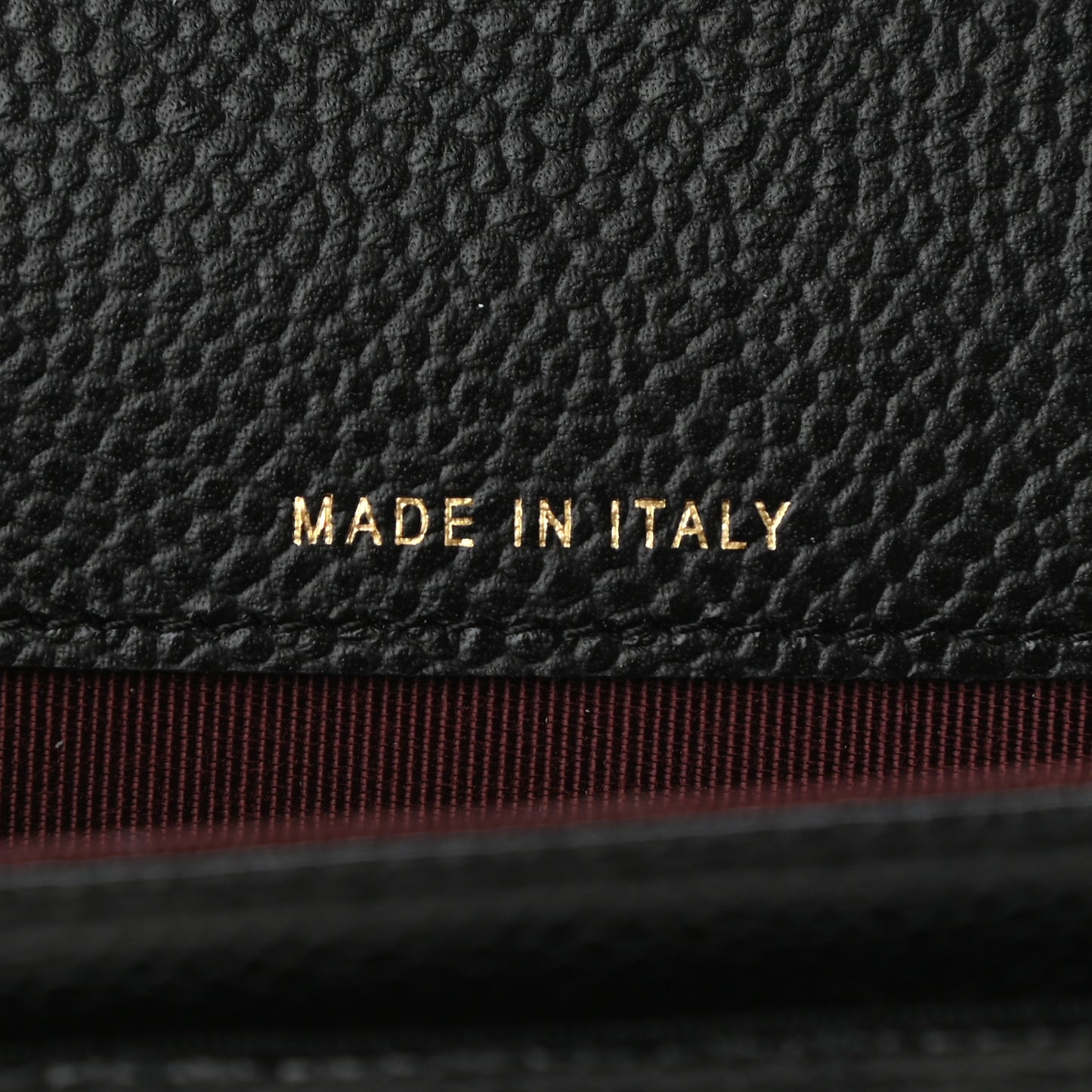 Caviar Quilted Flap Card Holder Wallet Black
